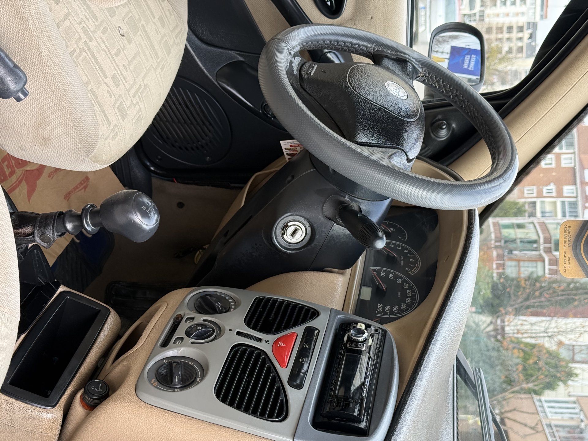 DÜŞÜK KM SAFKAN BENZİNLİ KLİMALI BONCUK ALBEA/0.99KREDİ/SENET/KART - Görsel 10